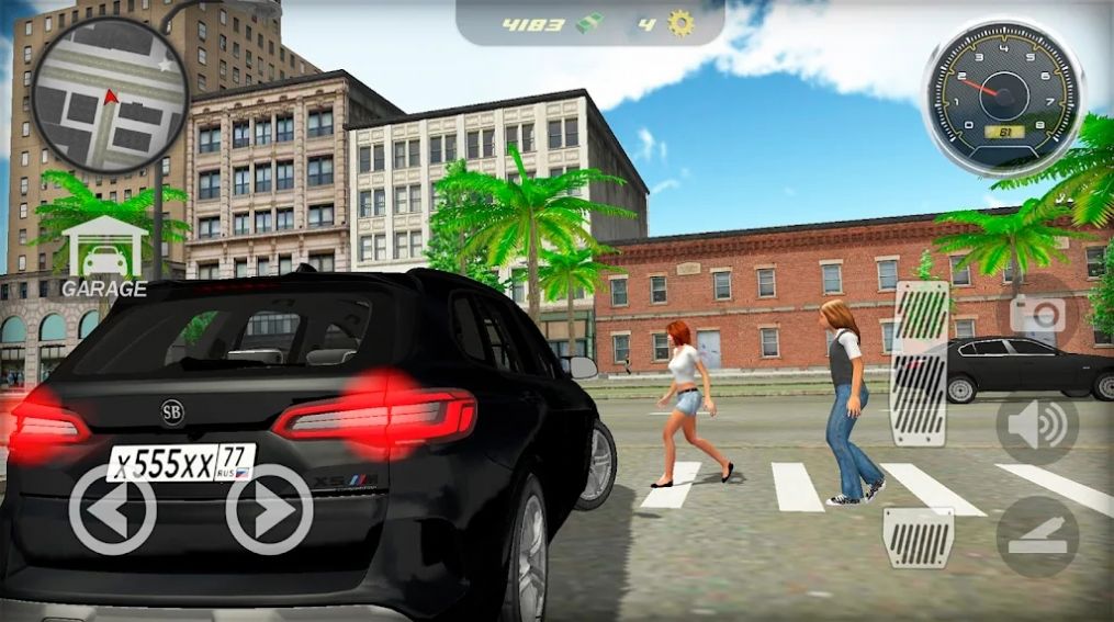 疯狂城市汽车模拟器游戏